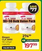 Dis-Chem Biogen CLA3000-180 Softgel Capsules offer