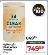 Dis-Chem My Protein Clear Whey Protein-500g offer