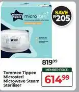 Dis-Chem Tommee Tippee Microsteri Microwave Steam Steriliser offer
