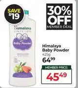 Dis-Chem Himalaya Baby Powder-425g offer
