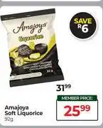 Dis-Chem Amajoya Soft Liquorice-92g offer
