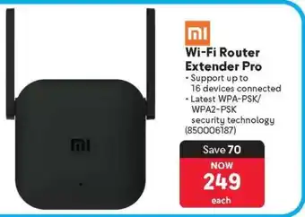 Makro Mi Wi-Fi Router Extender Pro offer