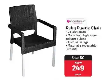 Makro Ruby Plastic Chair offer