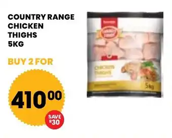 Econo Foods Country range chicken thighs offer