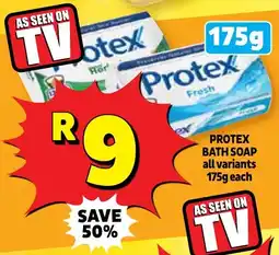 Usave Protex bath soap offer