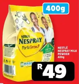 Usave Nestlé nespray milk powder offer