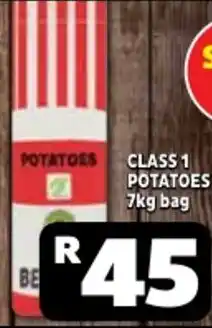 Usave Class 1 Potatoes offer