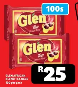 Usave Glen african blend tea bags offer