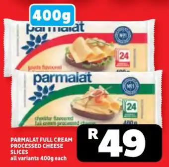 Usave Parmalat full cream processed cheese slices offer
