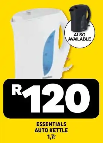 Usave Essentials auto kettle offer