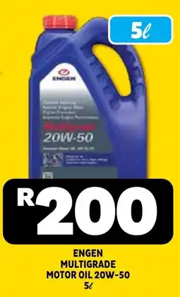 Usave Engen multigrade motor oil 20w-50 offer