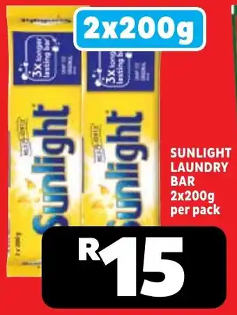 Usave Sunlight laundry bar offer