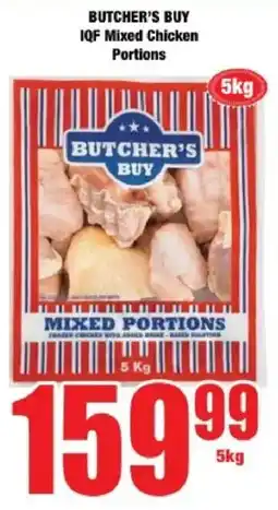 Boxer BUTCHER'S BUY IQF Mixed Chicken Portions offer