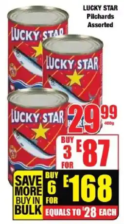 Boxer LUCKY STAR Pilchards Assorted offer