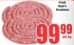 Boxer Fresh Vuyo's Braaiwors offer