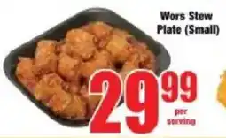 Boxer Wors Stew Plate offer