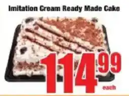 Boxer Imitation Cream Ready Made Cake offer