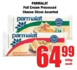 Boxer PARMALAT Full Cream Processed Cheese Slices Assorted offer