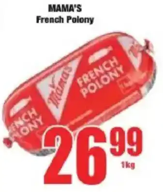 Boxer MAMA'S French Polony offer