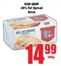 Boxer DEW DROP 40% Fat Spread Brick offer