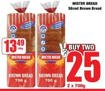 Boxer MISTER BREAD Sliced Brown Bread offer
