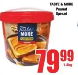Boxer TASTE & MORE Peanut Spread offer