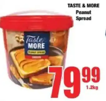 Boxer TASTE & MORE Peanut Spread offer