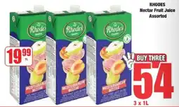 Boxer RHODES Nectar Fruit Juice Assorted offer