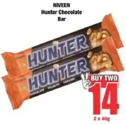 Boxer NIVEEN Hunter Chocolate Bar offer