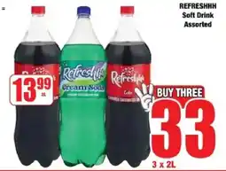 Boxer REFRESHHH Soft Drink Assorted offer