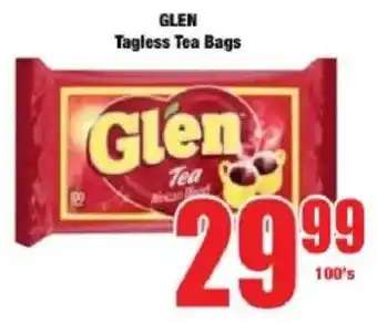Boxer GLEN Tagless Tea Bags offer