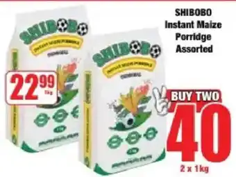Boxer SHIBOBO Instant Maize Porridge Assorted offer