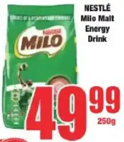 Boxer NESTLÉ Milo Malt Energy Drink offer