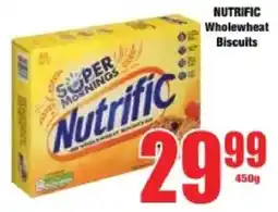 Boxer NUTRIFIC Wholewheat Biscuits offer