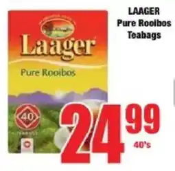 Boxer LAAGER Pure Rooibos Teabags offer