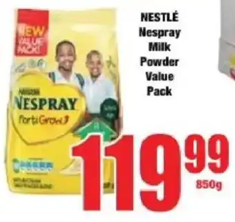 Boxer NESTLÉ Nespray Milk Powder Value Pack offer