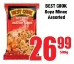 Boxer BEST COOK Soya Mince Assorted offer