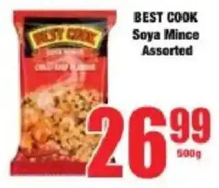 Boxer BEST COOK Soya Mince Assorted offer