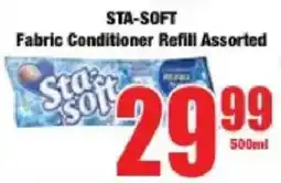 Boxer STA-SOFT Fabric Conditioner Refill Assorted offer