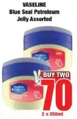 Boxer VASELINE Blue Seal Petroleum Jelly Assorted offer