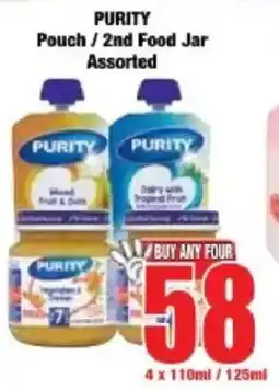 Boxer PURITY Pouch/ 2nd Food Jar Assorted offer