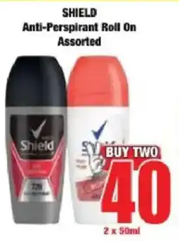 Boxer SHIELD Anti-Perspirant Roll On Assorted offer