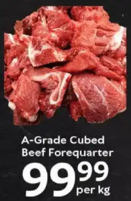 Oxford Freshmarket A-Grade Cubed Beef Forequarter offer