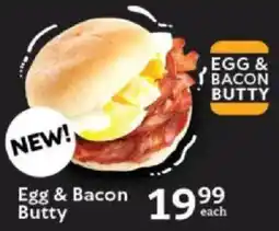 Oxford Freshmarket Egg & Bacon Butty offer