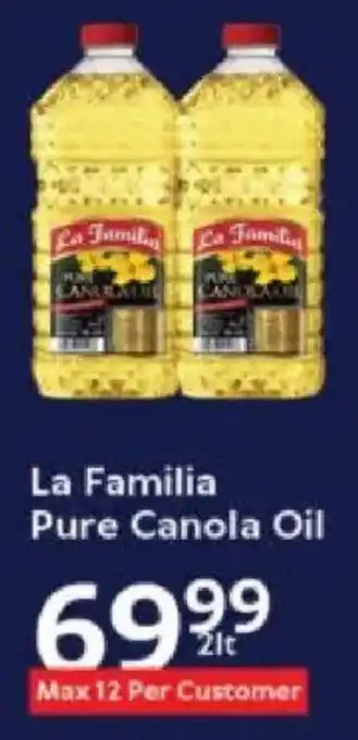 Oxford Freshmarket La Familia Pure Canola Oil offer