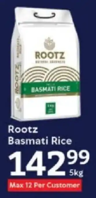 Oxford Freshmarket Rootz Basmati Rice offer