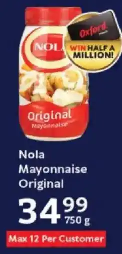 Oxford Freshmarket Nola Mayonnaise Original offer