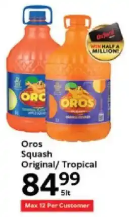 Oxford Freshmarket Oros Squash Original/ Tropical offer