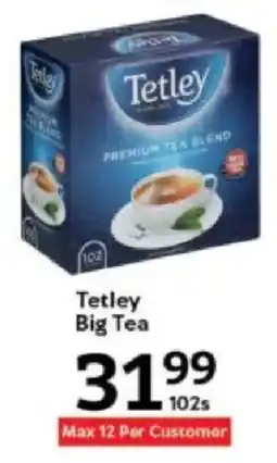 Oxford Freshmarket Tetley Big Tea offer