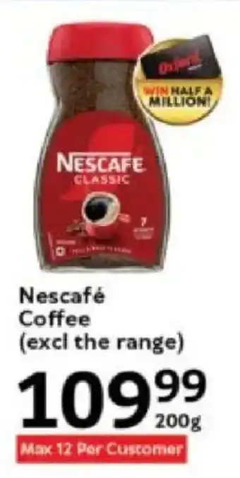 Oxford Freshmarket Nescafé Coffee offer